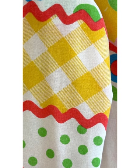 super wide leg pants（70s fabric）
