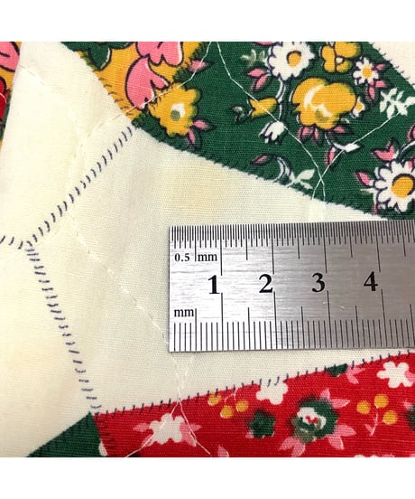patchwork print quilting wrap skirt