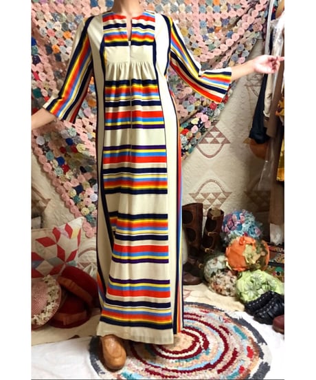 70's pile dress