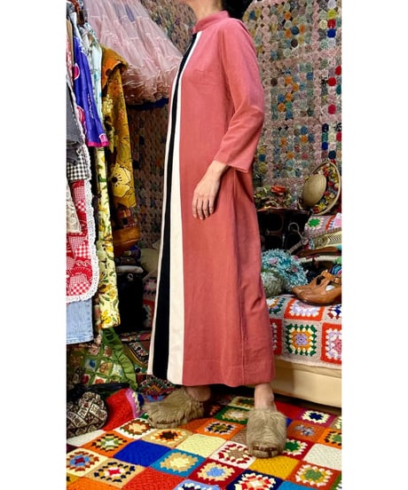70s fleece dress