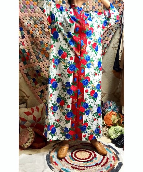 80's rose easy dress