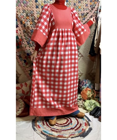 70's plaid dress