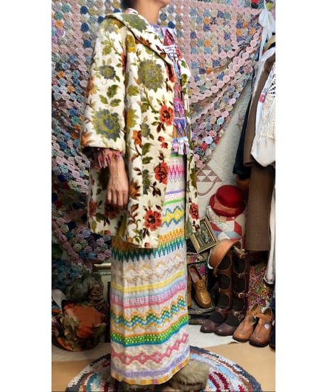 60s tapestry coat