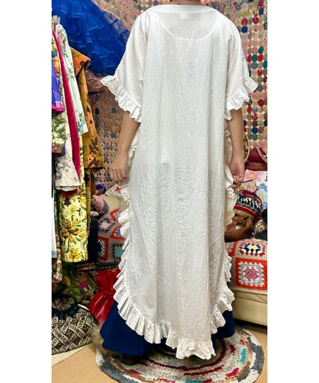 frill easy maxi dress