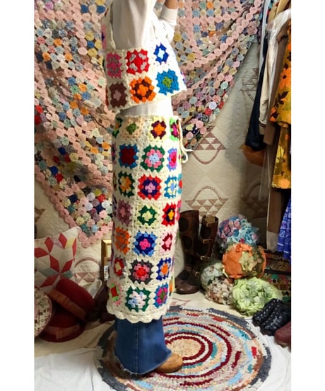 granny square skirt