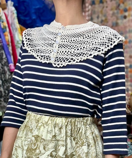 crochet lace collar