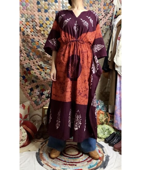 india batik dress
