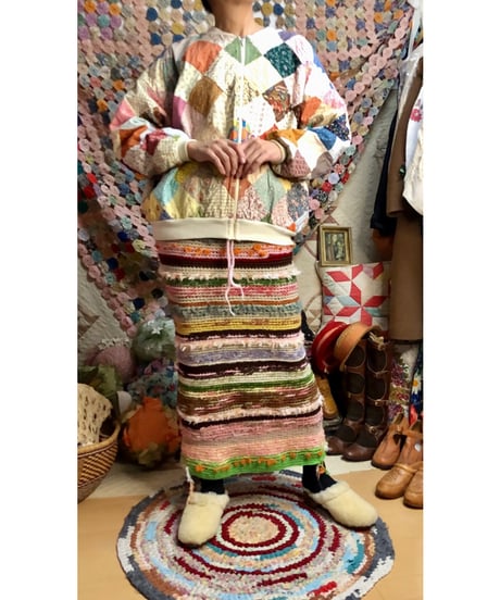 70-80s patchwork jacket
