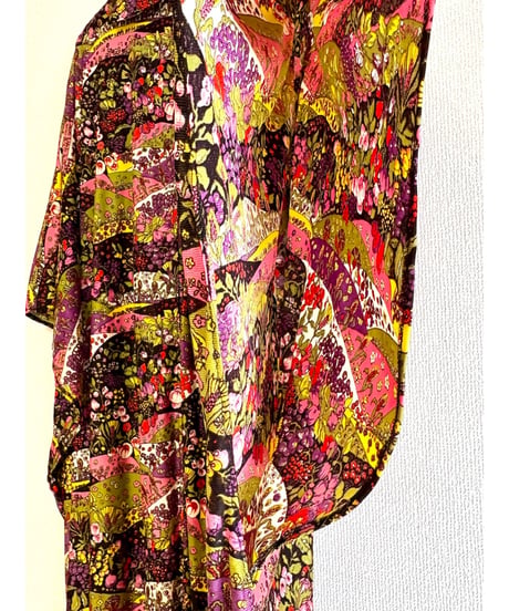 60s botanical dress