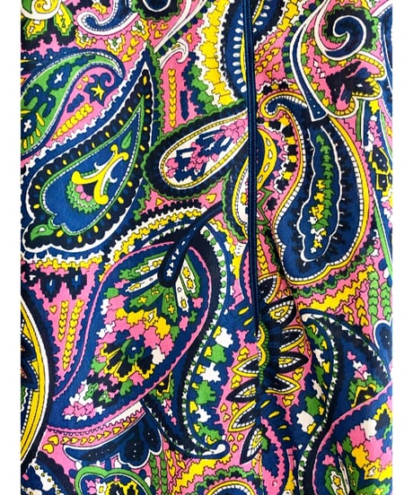 70's paisley dress