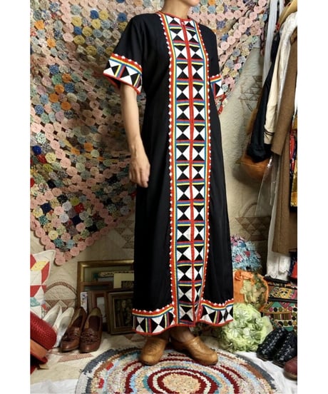 patchwork one-piece