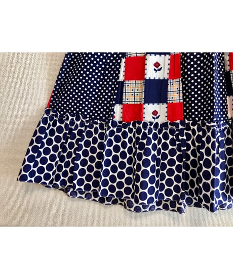 70s balloon sleeve dress