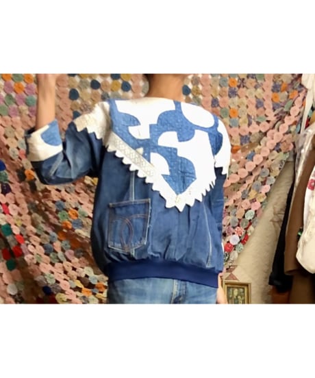 denim and quilt tops
