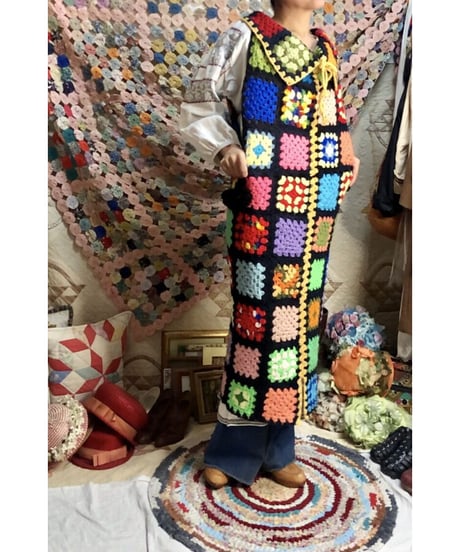 granny square dress