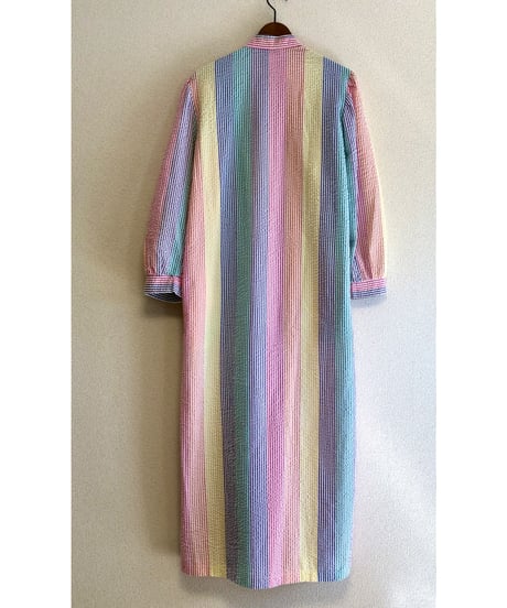 pinstripe easy dress