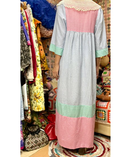 pinstripe easy dress