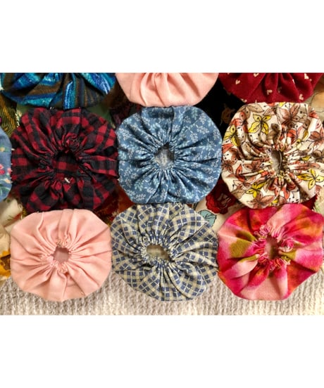 60s yo-yo quilt vest