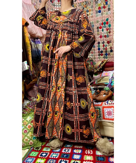 african wax print dress