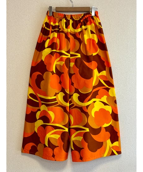super wide leg pants（60-70s fabric）
