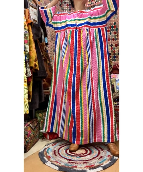 mulch stripe easy dress