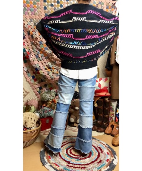 round knit vest