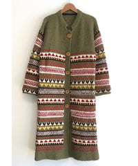 hand knit dress coat