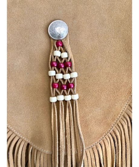leather fringe collar
