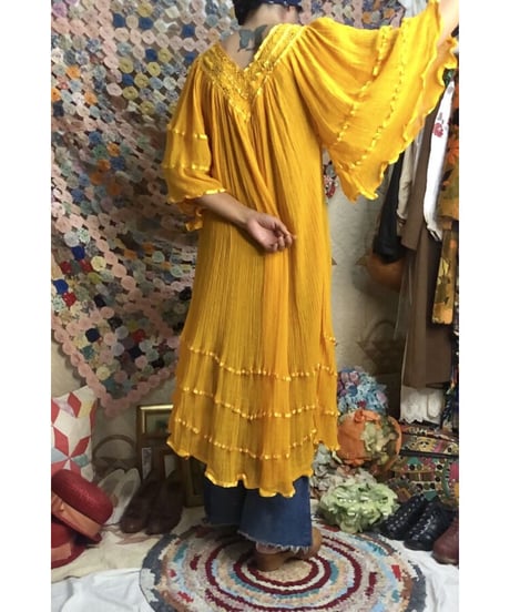 mexican gauze one-piece(dead stock)