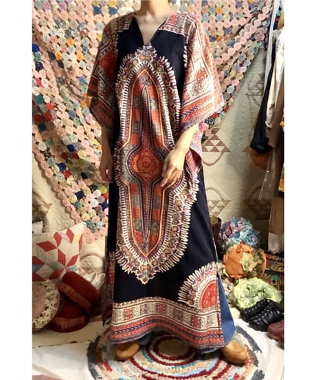 70's dashiki dress
