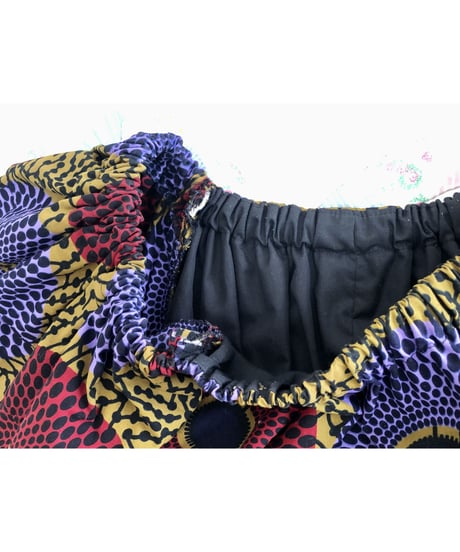 batik print dress