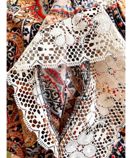 paisley maxi dress