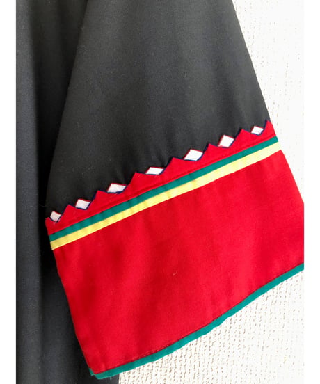 patchwork ethnic dress