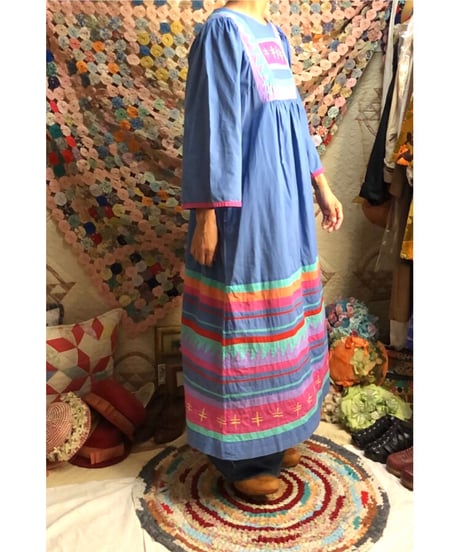 70's patchwork dress