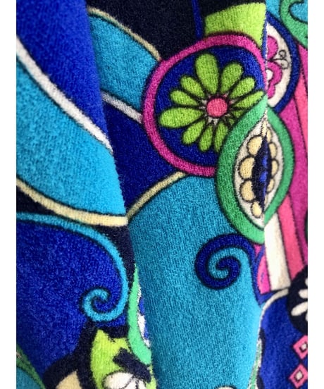 60-70's psychedelic shirt jacket