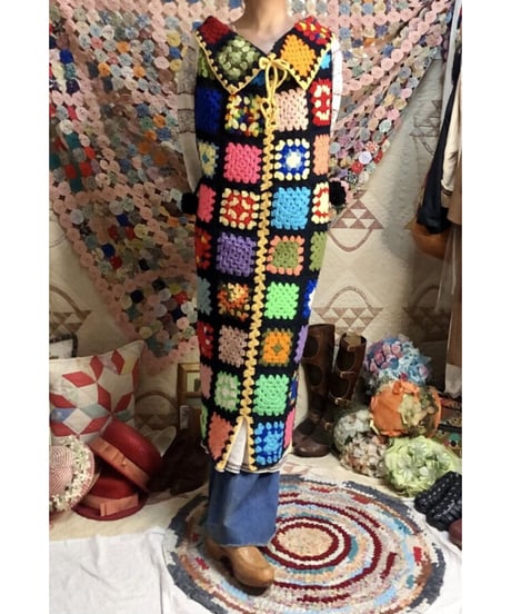 granny square dress