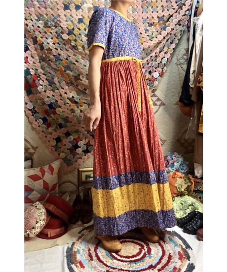 flower cotton dress