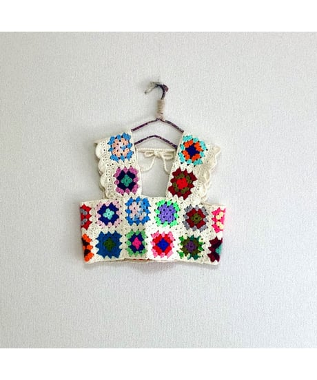 granny square vest