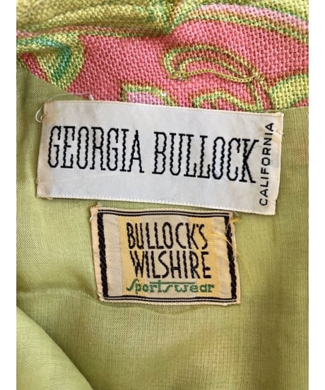 50-60's georgia bullock mini dress
