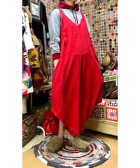 linen salopette pants