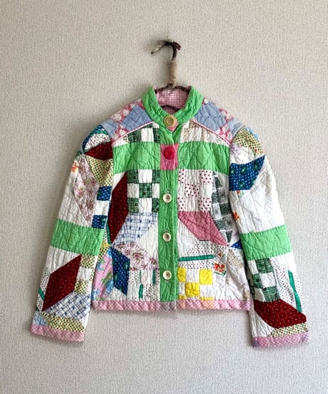 patchwork quilt jacket