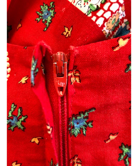 70s flower dress