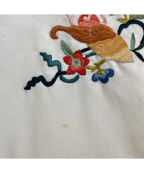50's chinese embroidered robe