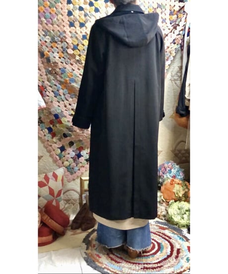 hoodie coat black