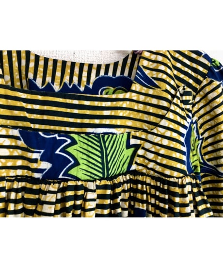 bell sleeve batik dress