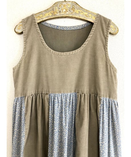 corduroy one-piece