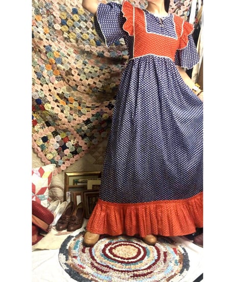 vintage pakistan cotton one-piece
