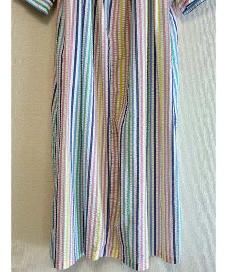 stripe easy dress