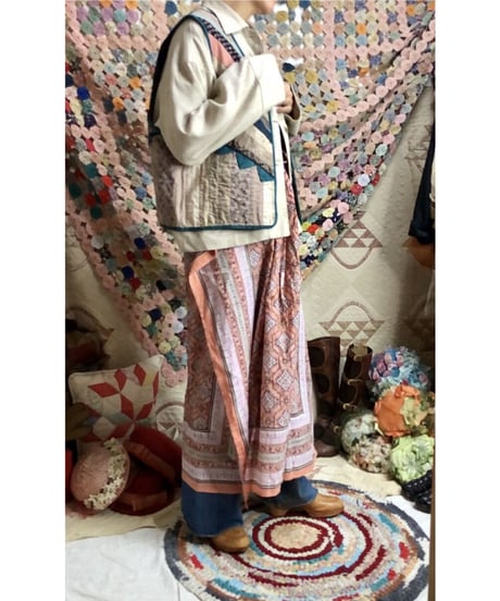 patchwork quilt vest