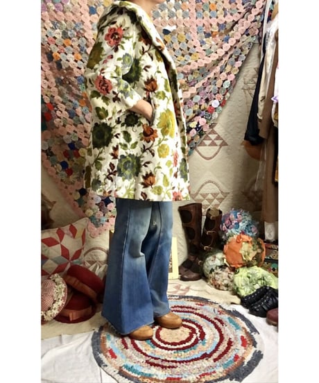 60's tapestry coat
