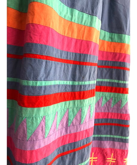 70's patchwork dress